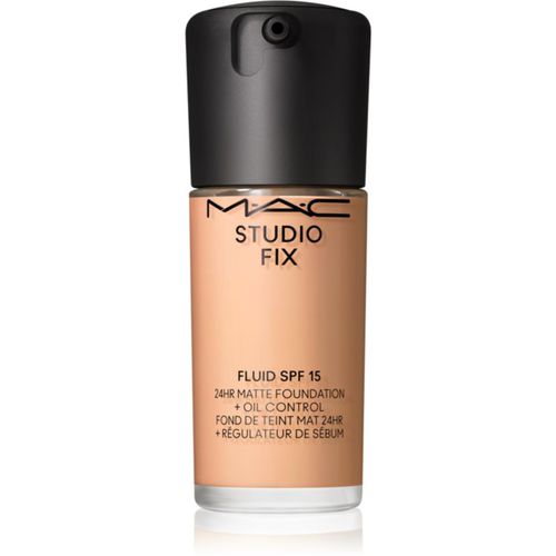 Studio Fix Fluid SPF 15 24HR Matte Foundation + Oil Control fondotinta opacizzante SPF 15 colore N6 30 ml - MAC Cosmetics - Modalova