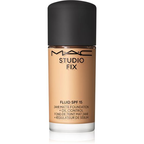 Mini Studio Fix Fluid SPF 15 24HR Matte Foundation + Oil Control fondotinta opacizzante SPF 15 colore NC25 15 ml - MAC Cosmetics - Modalova