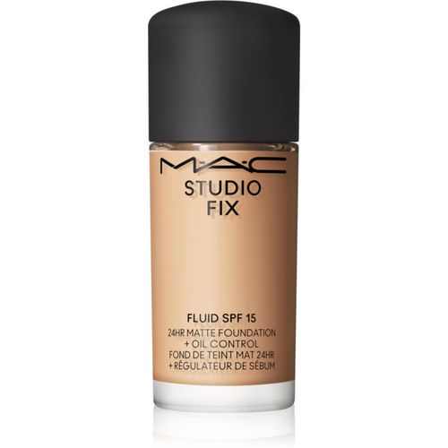 Mini Studio Fix Fluid SPF 15 24HR Matte Foundation + Oil Control fondotinta opacizzante SPF 15 colore NW15 15 ml - MAC Cosmetics - Modalova