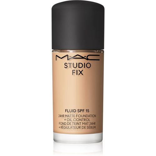 Mini Studio Fix Fluid SPF 15 24HR Matte Foundation + Oil Control fondotinta opacizzante SPF 15 colore NW20 15 ml - MAC Cosmetics - Modalova