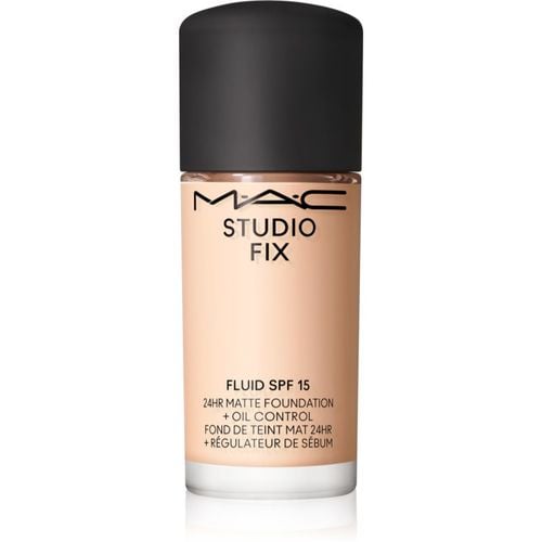 Mini Studio Fix Fluid SPF 15 24HR Matte Foundation + Oil Control mattierendes Make-up SPF 15 Farbton NW10 15 ml - MAC Cosmetics - Modalova