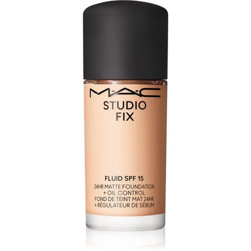 Mini Studio Fix Fluid SPF 15 24HR Matte Foundation + Oil Control fondotinta opacizzante SPF 15 colore NW13 15 ml - MAC Cosmetics - Modalova