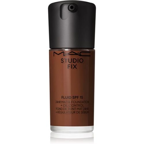 Studio Fix Fluid SPF 15 24HR Matte Foundation + Oil Control mattierendes Make-up SPF 15 Farbton NW55 30 ml - MAC Cosmetics - Modalova