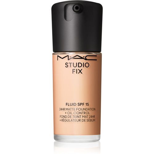 Studio Fix Fluid SPF 15 24HR Matte Foundation + Oil Control fondotinta opacizzante SPF 15 colore NW13 30 ml - MAC Cosmetics - Modalova