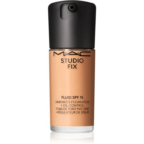 Studio Fix Fluid SPF 15 24HR Matte Foundation + Oil Control fondotinta opacizzante SPF 15 colore C4.5 30 ml - MAC Cosmetics - Modalova