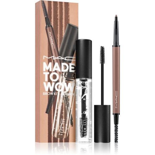 Made To Wow Brow Kit Geschenkset für die Augenbrauen Farbton Auburn - MAC Cosmetics - Modalova