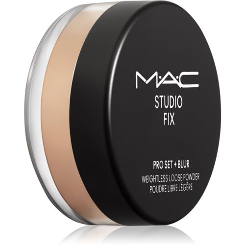 Studio Fix Pro Set + Blur Weightless Loose Powder cipria fissante opacizzante colore Medium Deep 6,5 g - MAC Cosmetics - Modalova