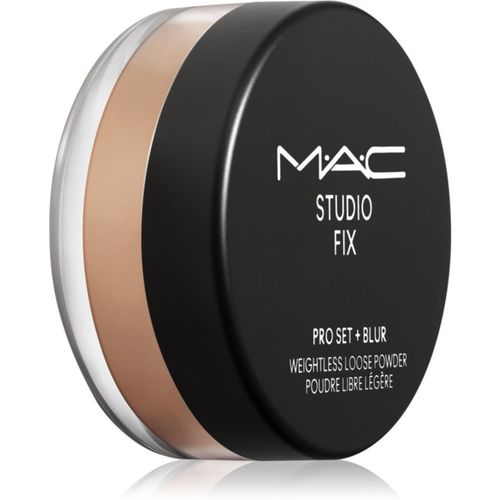 Studio Fix Pro Set + Blur Weightless Loose Powder cipria fissante opacizzante colore Dark 6,5 g - MAC Cosmetics - Modalova