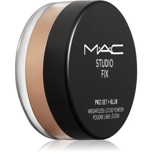 Studio Fix Pro Set + Blur Weightless Loose Powder Mattierender Puder zum Fixieren Farbton Dark 6,5 g - MAC Cosmetics - Modalova