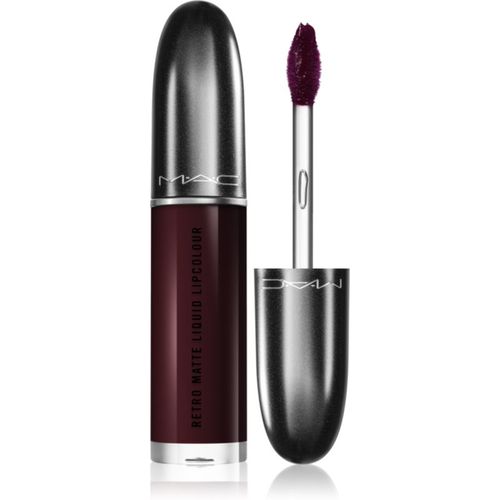 Retro Matte Liquid Lipcolour rossetto liquido matte colore High Drama 5 ml - MAC Cosmetics - Modalova