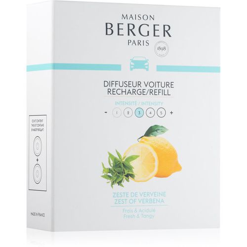 Zest of Verbena deodorante per auto ricarica 2 x 17 g - Maison Berger Paris - Modalova