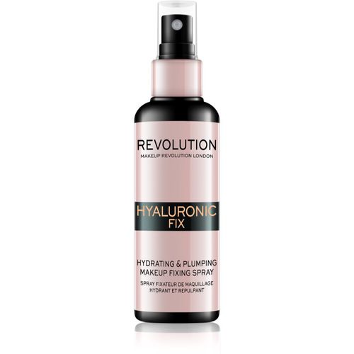 Hyaluronic Fix Hydrating & Plumping fijador de maquillaje en spray con efecto humectante 100 ml - Makeup Revolution - Modalova