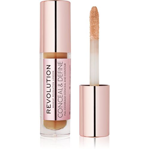 Conceal & Define corrector líquido tono C12 4 g - Makeup Revolution - Modalova