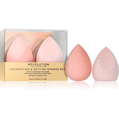 Conceal & Fix Conceal & Fix spugnetta per fondotinta 2 pz - Makeup Revolution - Modalova