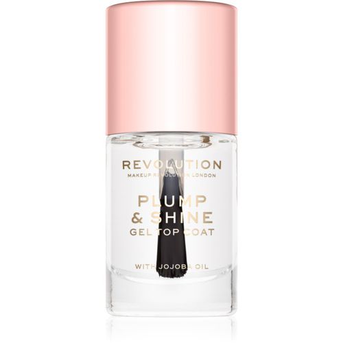 Plump & Shine esmalte de uñas efecto gel transparente 10 ml - Makeup Revolution - Modalova