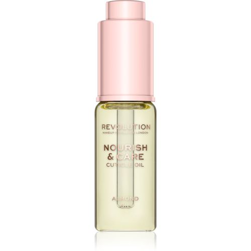 Nourish & Care tratamiento intensivo para uñas secas y cutículas con aceite de almendras 15 ml - Makeup Revolution - Modalova