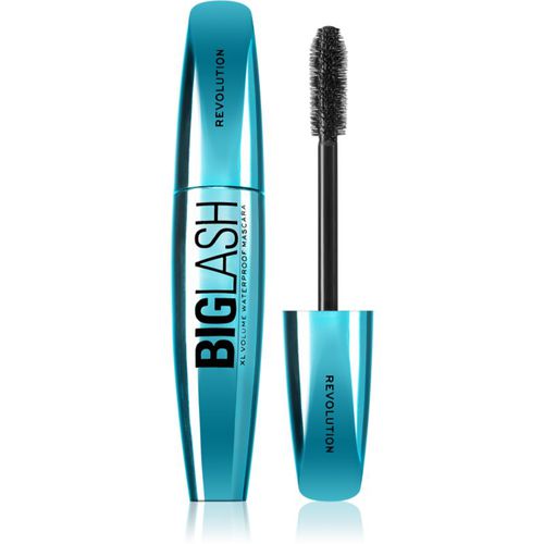 Big Lash Volume máscara de pestañas resistente al agua para un mayor volumen tono Black 8 ml - Makeup Revolution - Modalova