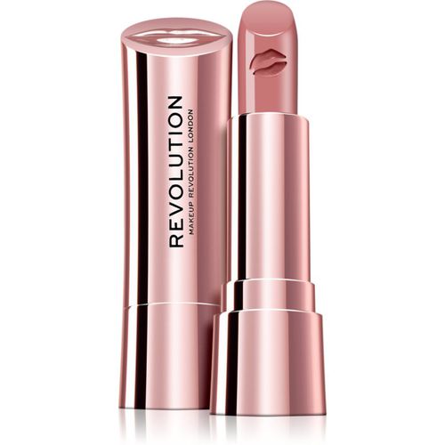 Satin Kiss barra de labios con textura de terciopelo tono White Wedding 3.5 g - Makeup Revolution - Modalova