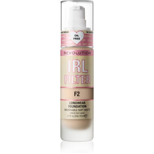 IRL Filter fondotinta opacizzante lunga tenuta colore F2 23 ml - Makeup Revolution - Modalova