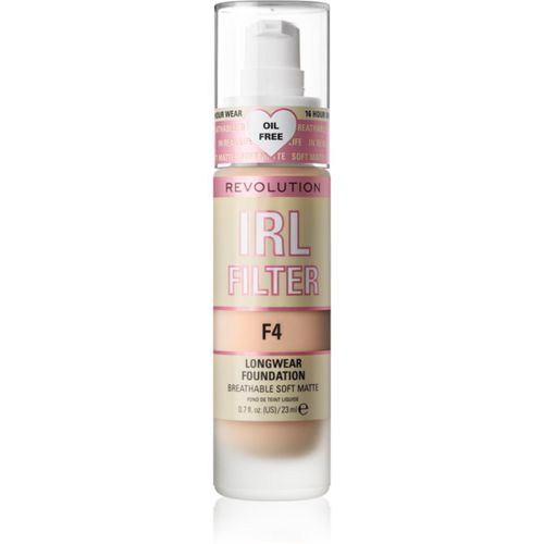 IRL Filter langanhaltendes mattierendes Make up Farbton F4 23 ml - Makeup Revolution - Modalova