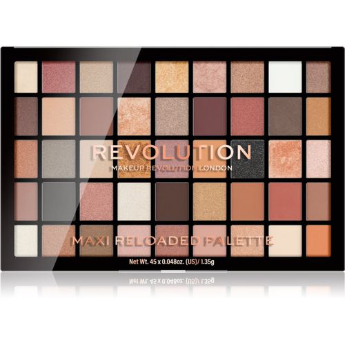 Maxi Reloaded Palette paleta de sombras de ojos en polvo tono Large It Up 45x1,35 g - Makeup Revolution - Modalova