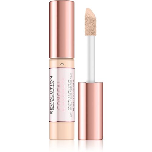 Conceal & Hydrate corrector hidratante tono C3 13 g - Makeup Revolution - Modalova