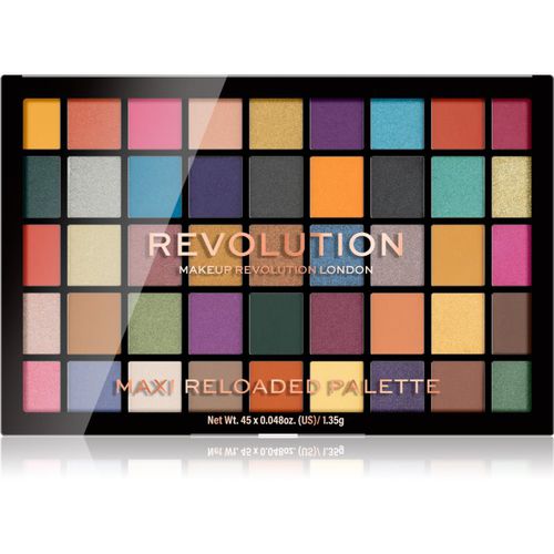 Maxi Reloaded Palette paleta de sombras de ojos en polvo tono Dream Big 45x1.35 g - Makeup Revolution - Modalova