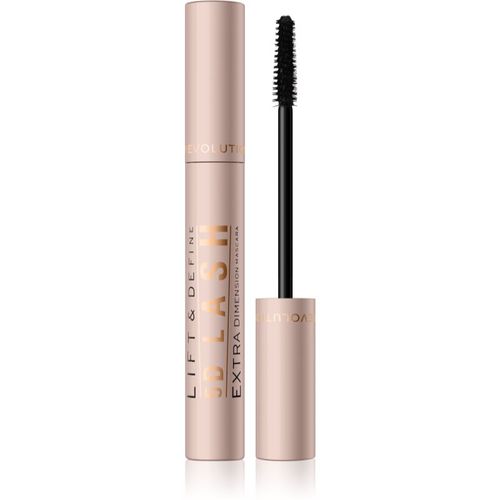 D Lash Extra máscara para pestañas largas y gruesas tono Jet Black 14 ml - Makeup Revolution - Modalova