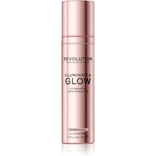 Glow Illuminate iluminador líquido tono Sparkling Wine 40 ml - Makeup Revolution - Modalova