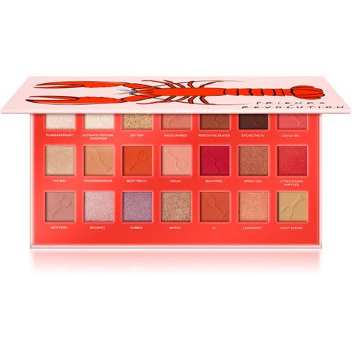 X Friends He’s Her Lobster paleta de sombras de ojos 25 g - Makeup Revolution - Modalova