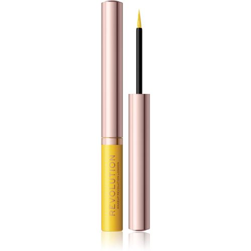 Neon Heat eyeliner liquidi colore Lemon Yellow 2,4 ml - Makeup Revolution - Modalova