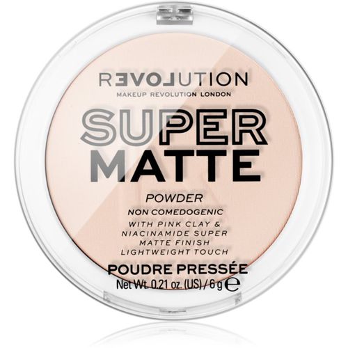 Super Matte Powder cipria opacizzante colore Translucent 6 g - Revolution Relove - Modalova