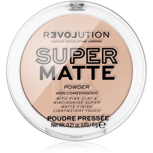 Super Matte Powder cipria opacizzante colore Vanilla 6 g - Revolution Relove - Modalova