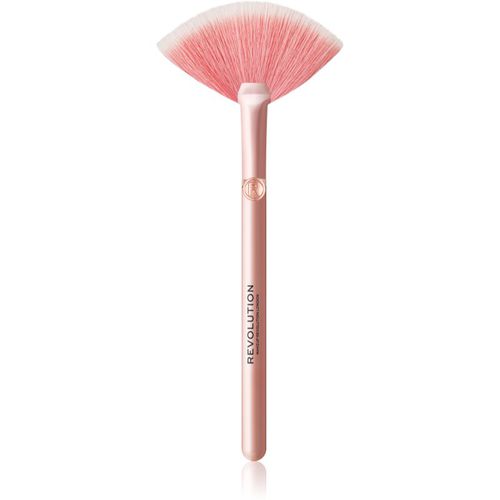 Create brocha abanico R24 1 ud - Makeup Revolution - Modalova