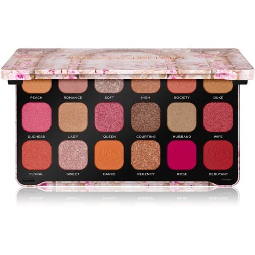 Forever Flawless paleta de sombras de ojos tono Regal Romance 18 x 1.1 g - Makeup Revolution - Modalova