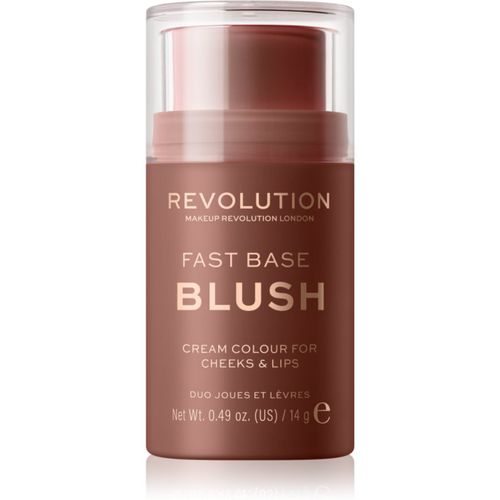 Fast Base bálsamo con color para labios y rostro tono Mauve 14 g - Makeup Revolution - Modalova