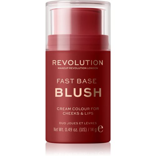 Fast Base bálsamo con color para labios y rostro tono Spice 14 g - Makeup Revolution - Modalova