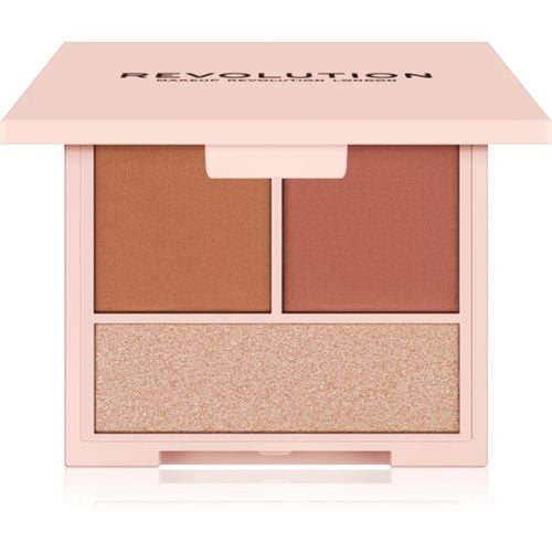 Contour Powder paleta para contorno de rostro tono Fair 7 g - Makeup Revolution - Modalova