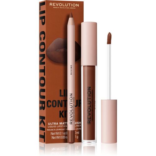 Lip Contour Kit kit per labbra colore D - Makeup Revolution - Modalova