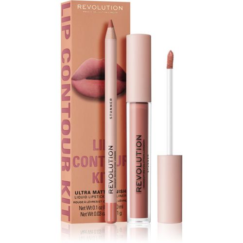 Lip Contour Kit kit per labbra colore Stunner - Makeup Revolution - Modalova