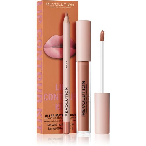 Lip Contour Kit kit per labbra colore Lover - Makeup Revolution - Modalova