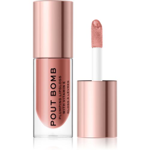 Pout Bomb brillo de labios para dar volumen con brillo intenso tono Doll 4.6 ml - Makeup Revolution - Modalova