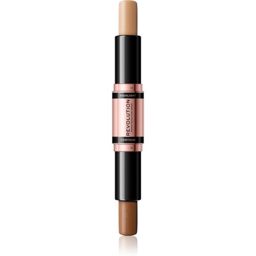 Fast Base matitone doppio per contouring colore Medium 2x4,3 g - Makeup Revolution - Modalova