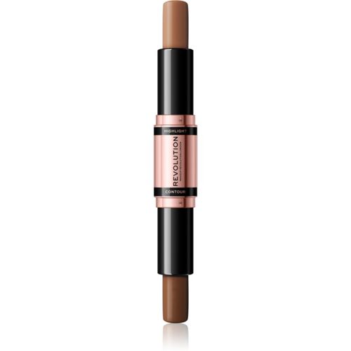 Fast Base matitone doppio per contouring colore Dark 2x4,3 g - Makeup Revolution - Modalova