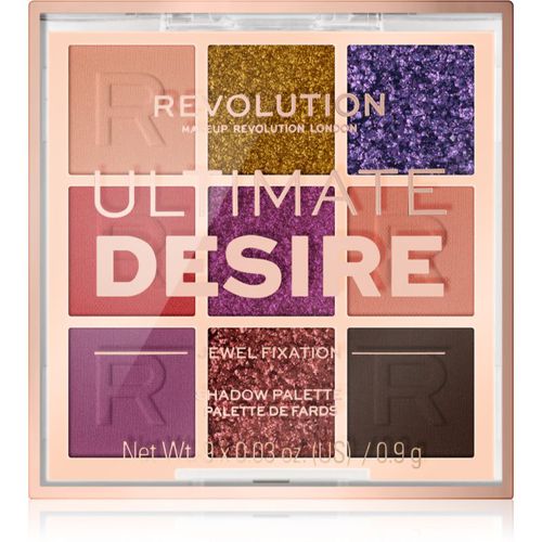 Ultimate Desire paleta de sombras de ojos tono Jewel Fixation 8,1 g - Makeup Revolution - Modalova