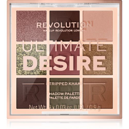 Ultimate Desire Lidschattenpalette Farbton Stripped Khaki 8,1 g - Makeup Revolution - Modalova