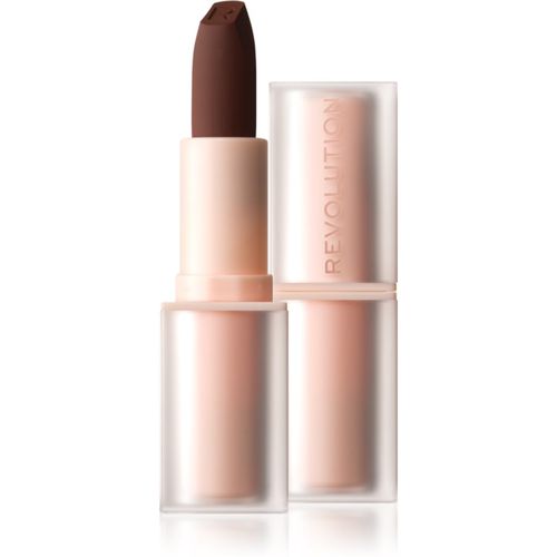 Lip Allure Soft Satin Lipstick Lápiz labial cremoso con acabado satinado tono Stiletto Brown 3,2 g - Makeup Revolution - Modalova