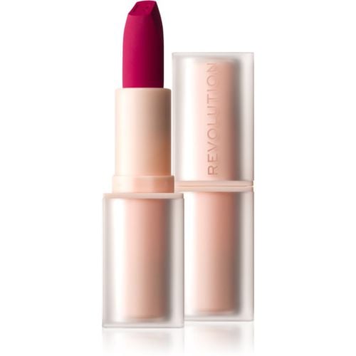 Lip Allure Soft Satin Lipstick Rossetto cremoso con finitura satinata colore Material Girl Wine 3,2 g - Makeup Revolution - Modalova