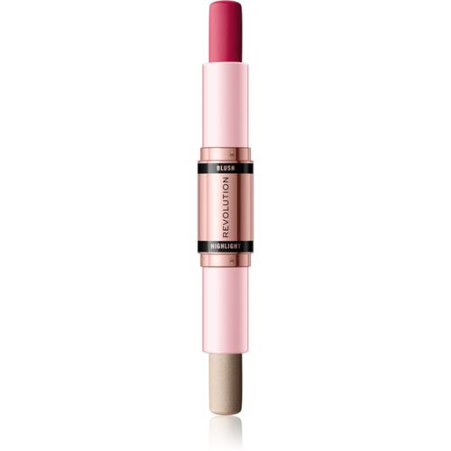 Blush & Highlight Cremerouge und Highlighter-Duo in der Form eines Stiftes Farbton Mauve Glow 2x4,3 g - Makeup Revolution - Modalova