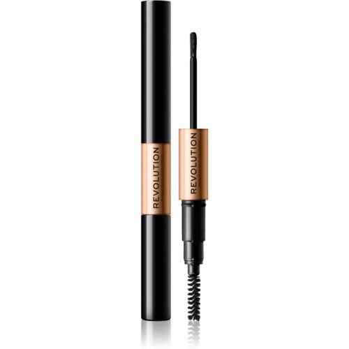 Colour Adapt Brow Tint tinta per sopracciglia colore Black 2,5 ml - Makeup Revolution - Modalova